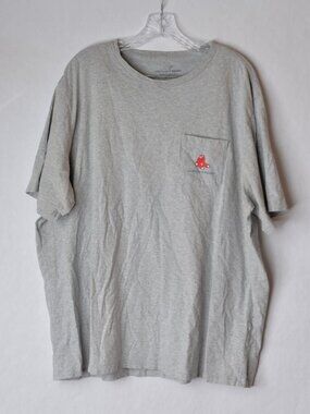 Vineyard Vines Shirt Red Sox Fenway Park Baseball Gray Short Sleeve Mens XXL 2XL